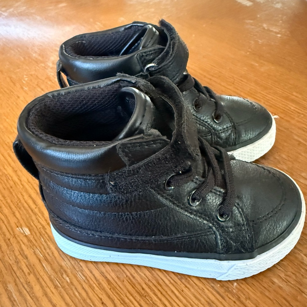 The Children's Place Black High-Top Sneakers